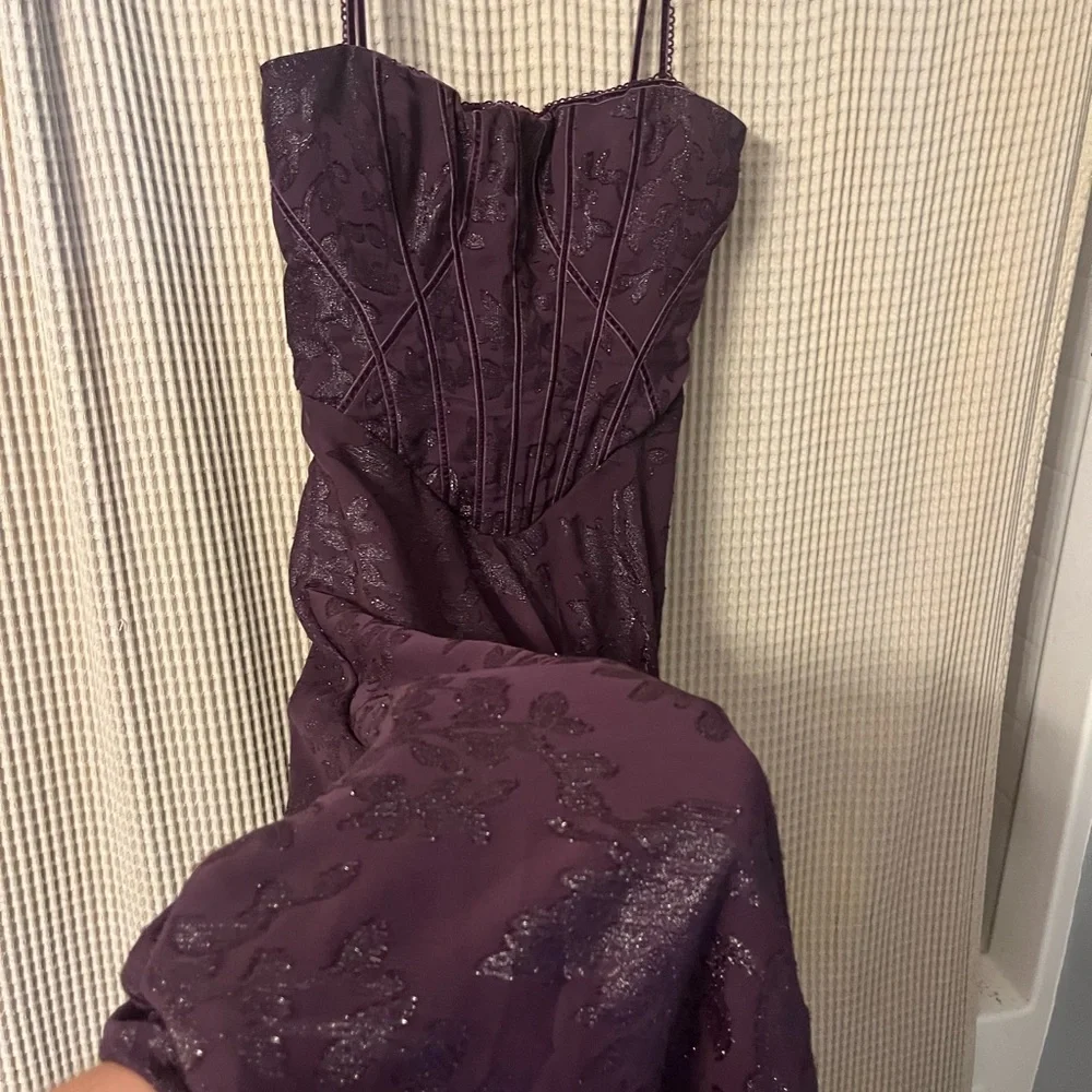 House of CB Esme dress in purple, M - Picture 6 of 10
